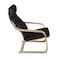 Regency Seating > Side & Guest > Bentwood Lounge Chairs, Black Back, 26.5 W 31 L 36 H N2020LNTBK - alternate 5